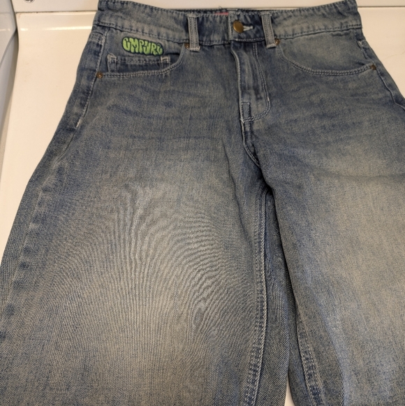 Empyre Oversized Baggy Denim Shorts - Women's Size 0 - Vintage Skater Vibes - Picture 6 of 10